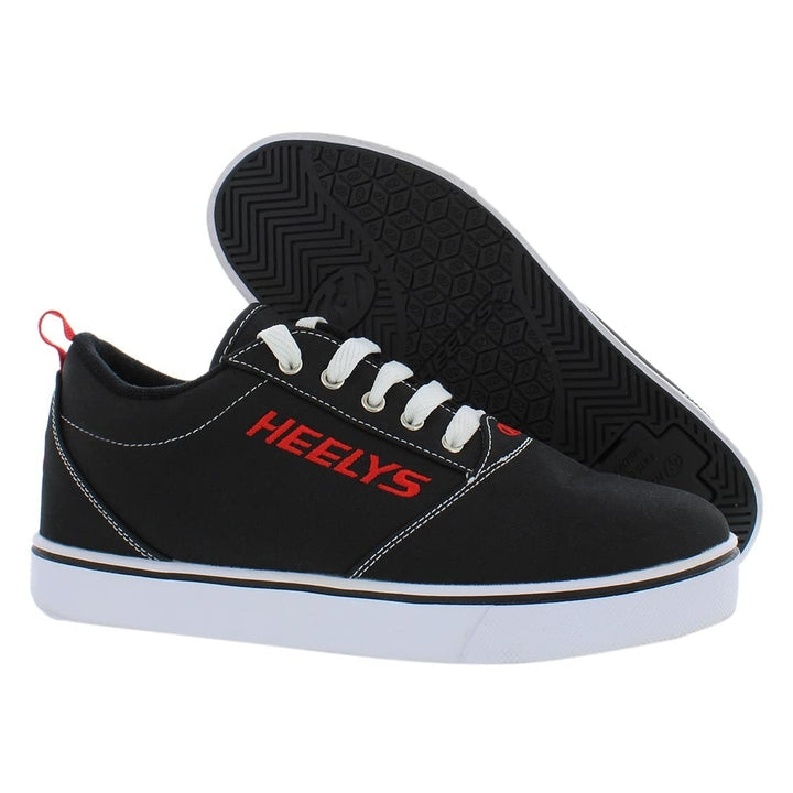 HEELYS GR8 Pro 20 Wheeled Heel Shoe Unisex Coffee Black/White/Red Size 9 Image 3