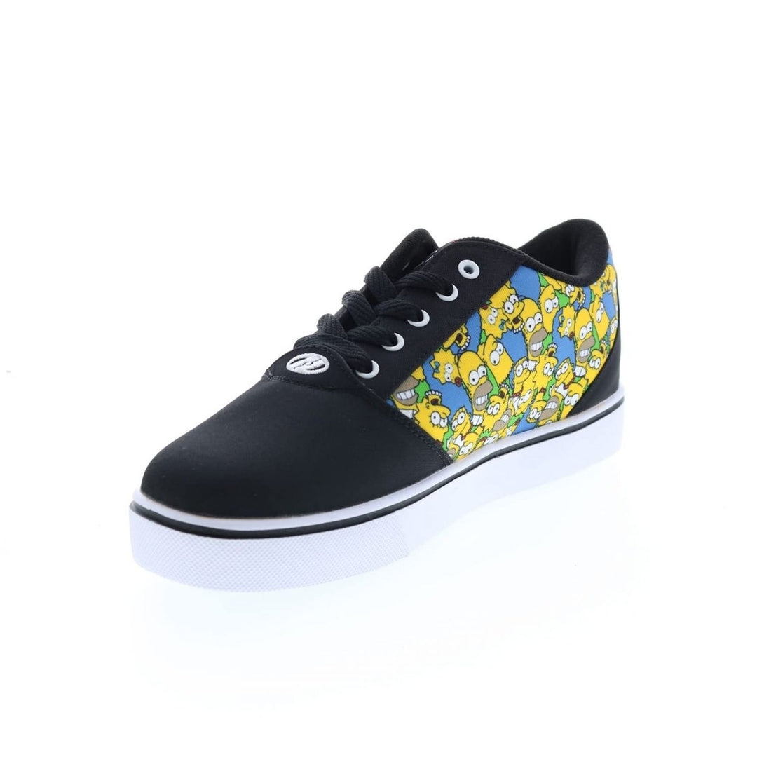 Heelys Mens Heel Shoes Black Cyan Multi Model HEEL PRO20PRINTSSIMPSON Image 4