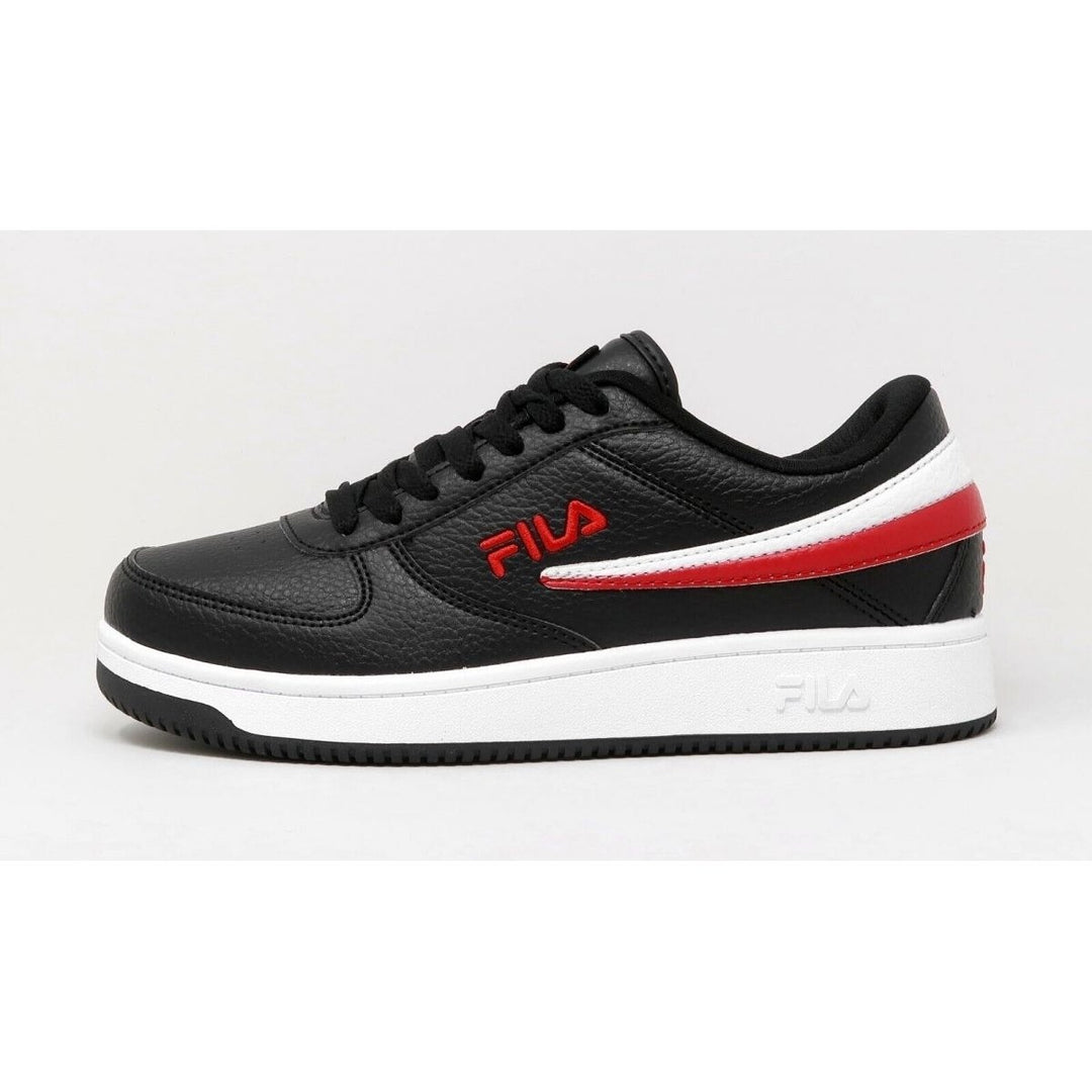 FILA A-LOW Sneakers Black Red White Model 1CM00551-014 Size Adjustable Fit Image 4