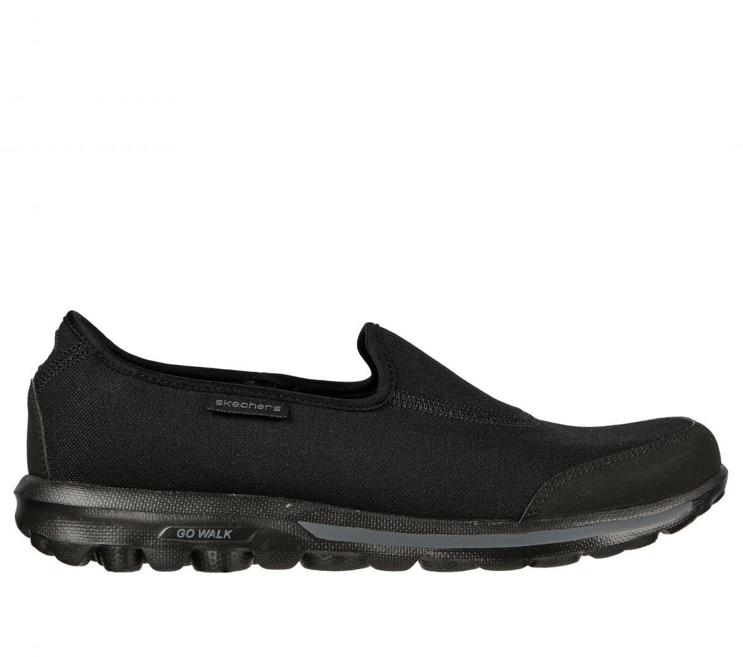 Skechers Womens Go Walk Classic - Ideal Sunset Slip-On Sneaker Black - 124464-BBK BLACK Image 1