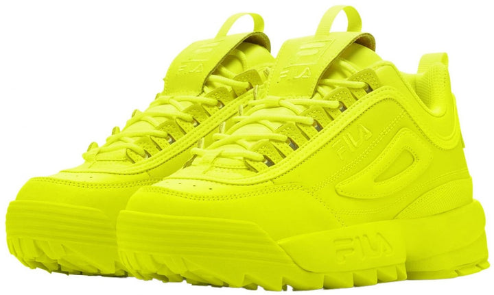 Fila Banchee 3 Sneaker Little Kid Safety Yellow Size 3 Kids Shoes Image 1