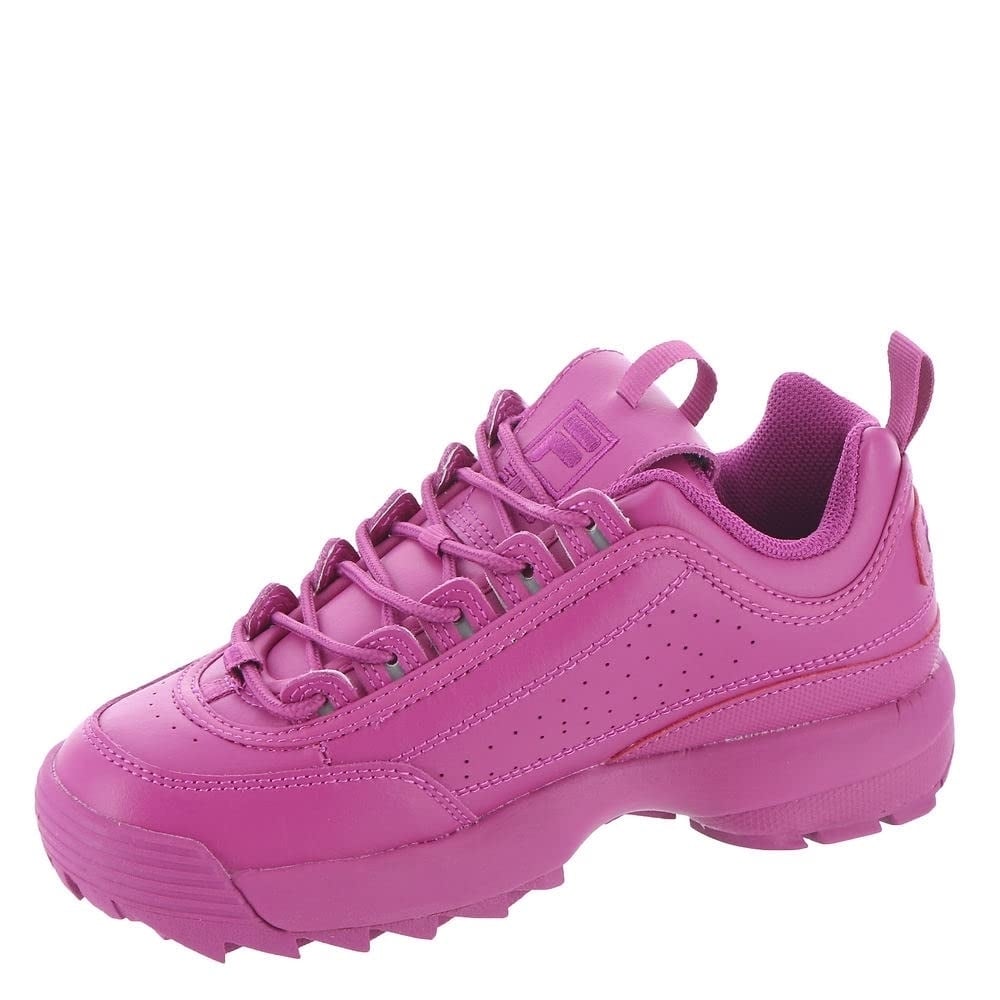 Fila Womens Disruptor II Sneaker 9.5 FESTIVAL FUCHSIA/FESTIVAL FUCHSIA/FESTIVAL FUCHSIA Image 3