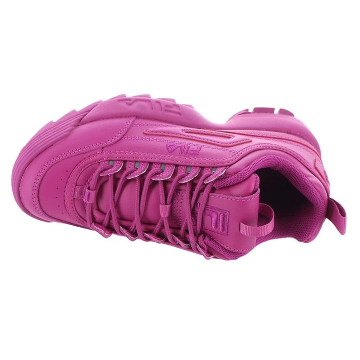 Fila Womens Disruptor II Sneaker 9.5 FESTIVAL FUCHSIA/FESTIVAL FUCHSIA/FESTIVAL FUCHSIA Image 4