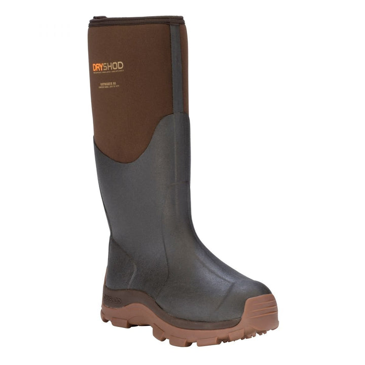 Dryshod Haymaker Mens Farm Boots Brown Waterproof Insulated Size One Size Image 2