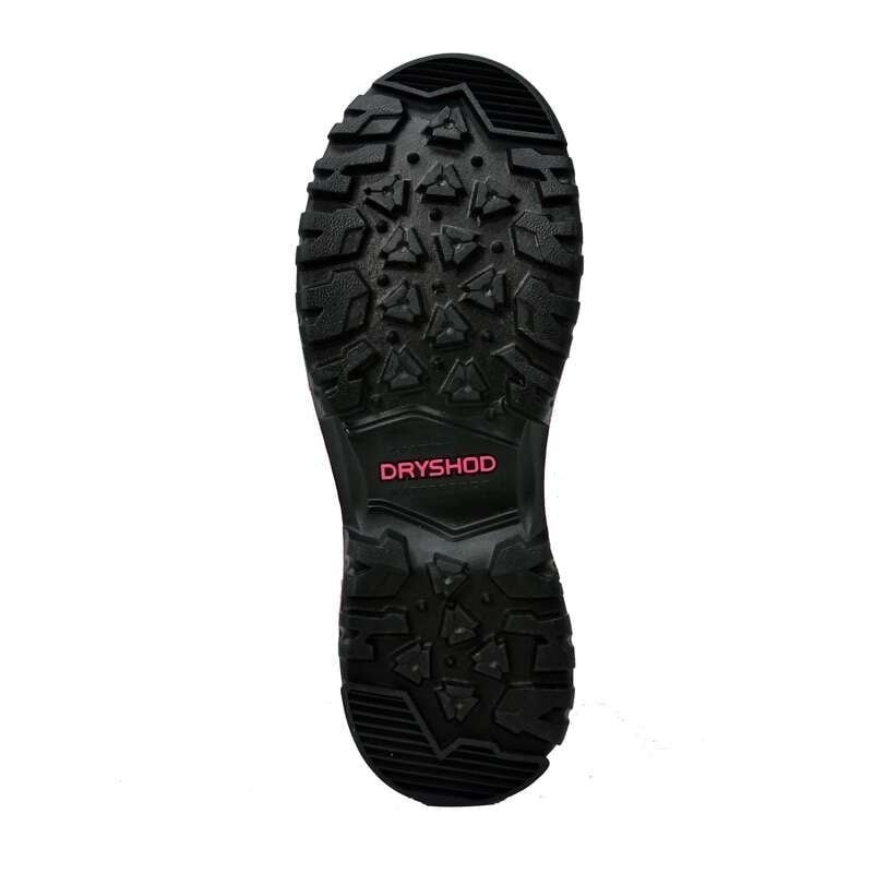 Dryshod Womens Legend MXT Mid Pull On Boot Black Grey LGX-WM-BK Waterproof Image 2