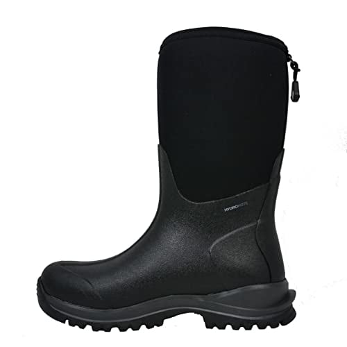 Dryshod Womens Legend MXT Mid Pull On Boot Black Grey LGX-WM-BK Waterproof Image 3