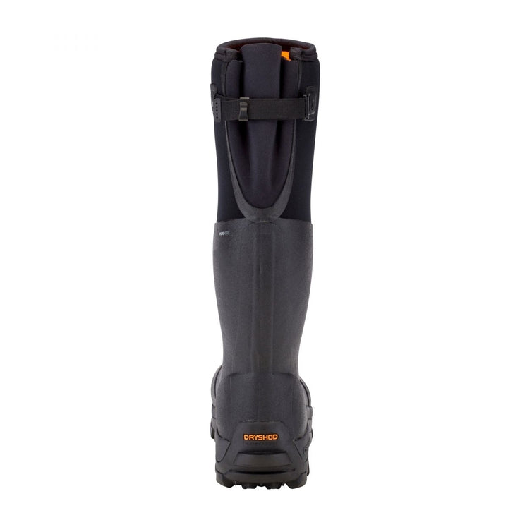 Dryshod Womens Haymaker Pull On Farm Boot Black Orange Waterproof Size One Image 4