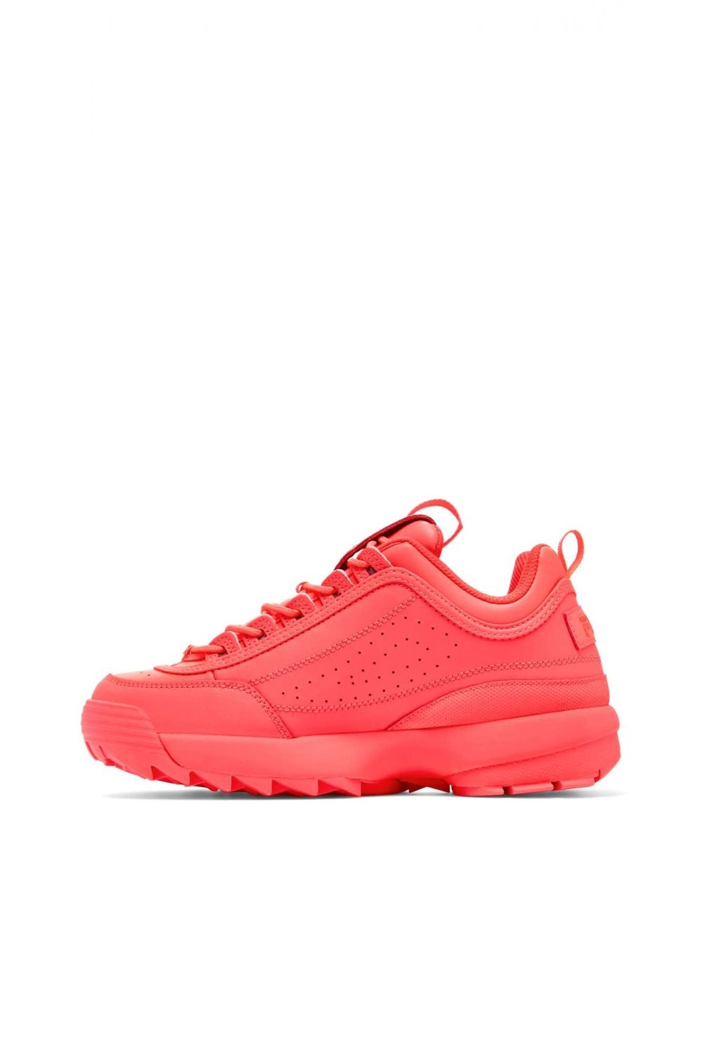 Fila Disruptor II Sneakers Womens 8.5 Fuchsia Rose Nubuck Retro Style Image 3