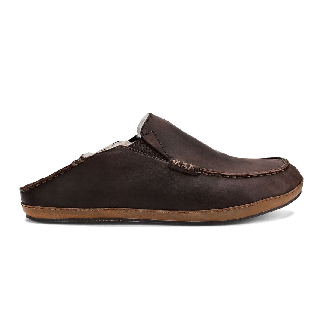 OluKai Mens Moloa Slipper Toffee/Dark Wood - 10252-3363 TOFFEE/DK WOOD Image 2