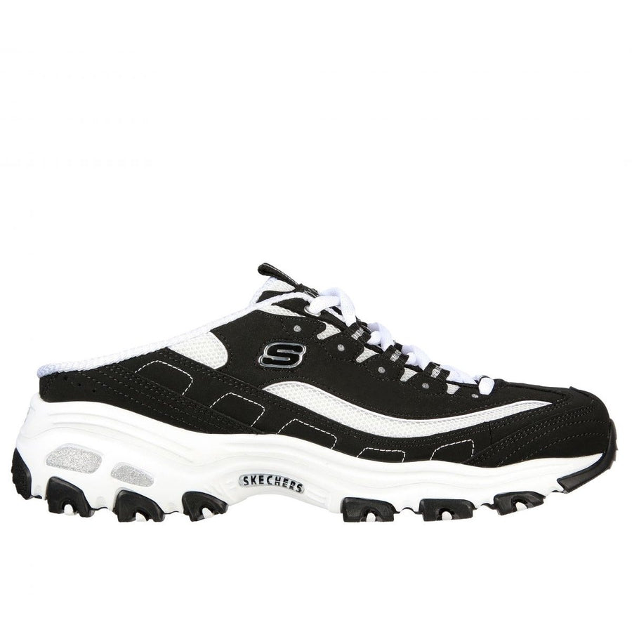 Skechers Womens DLites - Full Bliss Sneaker Black/White - 149787-BKW BLACK/WHITE Image 1