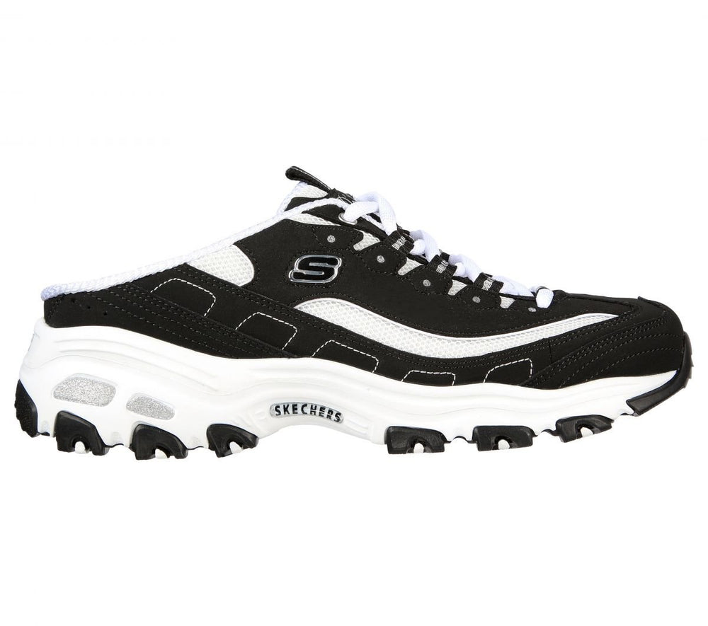 Skechers Womens DLites - Full Bliss Sneaker Black/White - 149787-BKW BLACK/WHITE Image 2