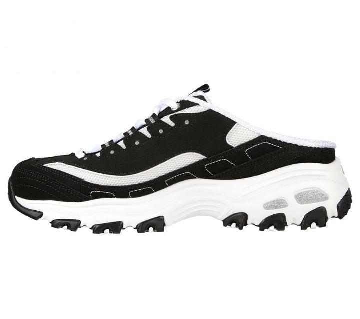 Skechers Womens DLites - Full Bliss Sneaker Black/White - 149787-BKW BLACK/WHITE Image 3