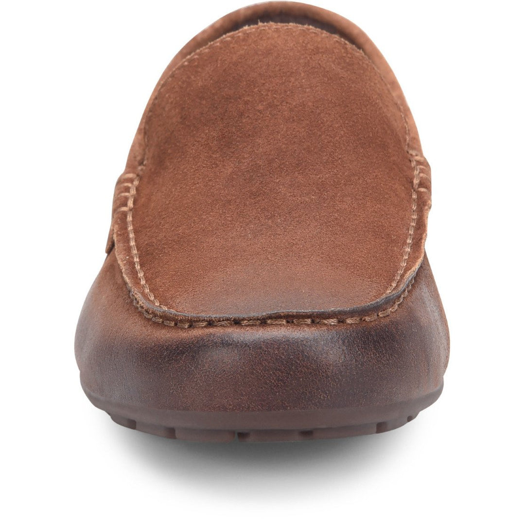 Born Mens Allan Loafer Rust Suede - BM0000980 RUST (TOBACCO) Image 1