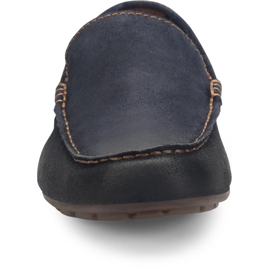 Born Allan Loafer Dark Navy Suede Slip-On BM0000974 Comfortable Casual Shoes Image 1