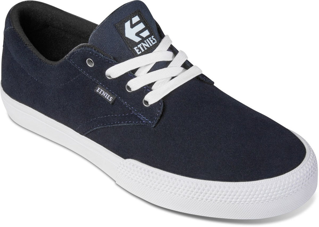 Etnies Mens Jameson Vulc X Dystopia Skate Shoe Navy/White - 4107000576-472 NAVY/WHITE Image 2