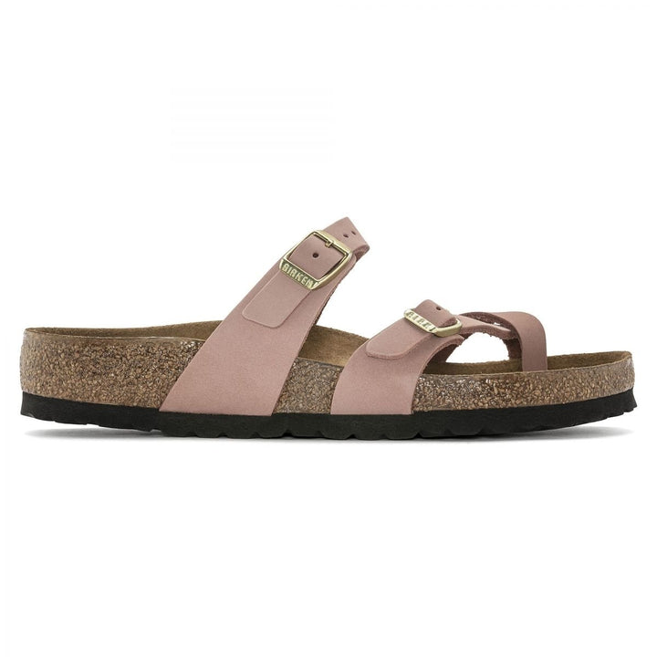 BIRKENSTOCK Womens Mayari Soft Footbed Old Rose Nubuck (regular width) - 1023964 OLD ROSE Image 3