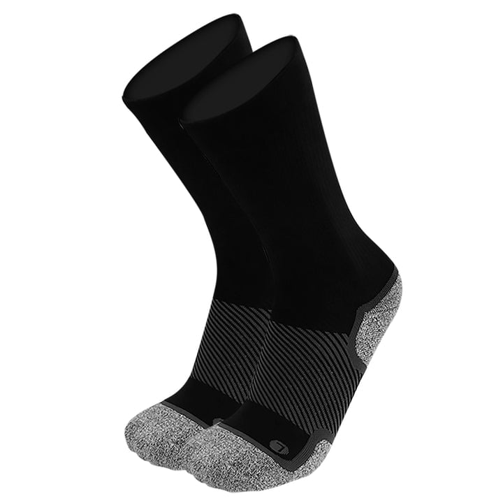 OS1st Wellness Performance Crew Socks Black OS1-3834B Unisex Compression Support Image 1