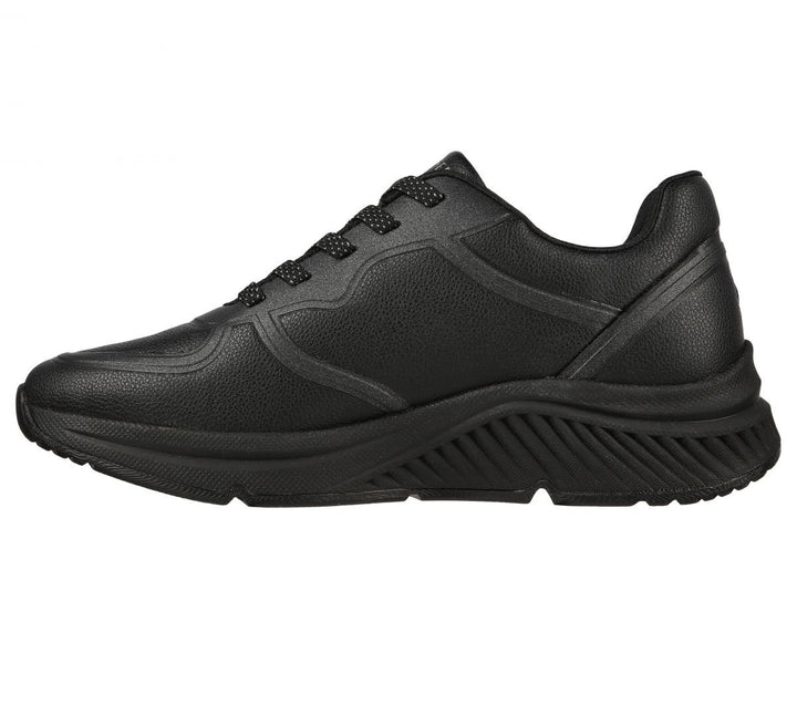 Skechers Womens Arch Fit S-Miles - Mile Makers Sneaker Black - 155570-BBK BLACK Image 3