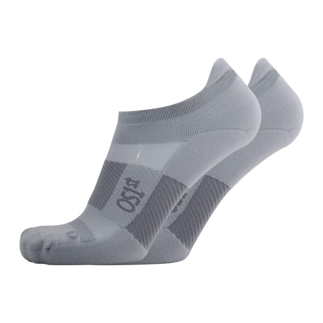 OS1st Unisex Thin Air Performance No Show Socks Grey OS1-3654G Blister Protection Image 1