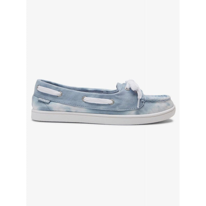 ROXY Womens Ahoy Slip-On Sneaker Baja Blue - ARJS600500-BJL BAJA BLUE Image 1