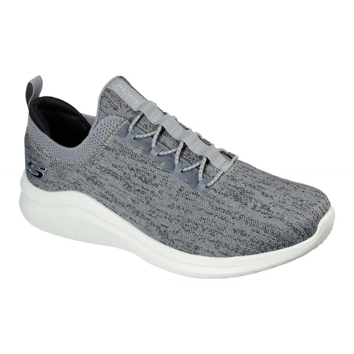 Skechers Mens Ultra Flex 2.0 Cryptic Lifestyle Sneaker Gray/Black - 232206-GYBK GRAY/BLACK Image 2