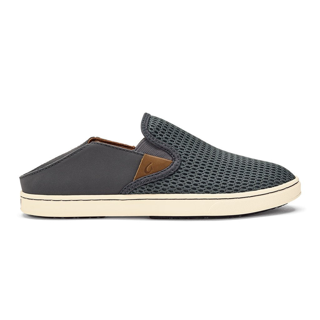 OluKai Womens Pehuea Slip-On Sneaker Pavement/Pavement - 20271-PVPV 10 Pavement / Pavement Image 2