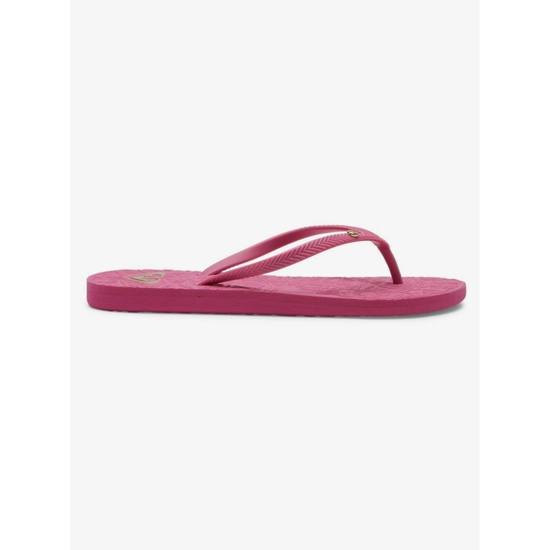 ROXY Womens Antilles Flip Flop Bright Rose - ARJL100798-ROB BRIGHT ROSE Image 1