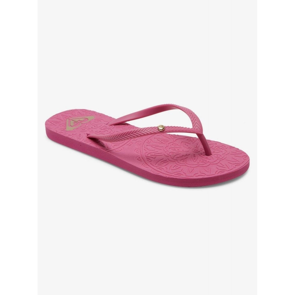 ROXY Womens Antilles Flip Flop Bright Rose - ARJL100798-ROB BRIGHT ROSE Image 2