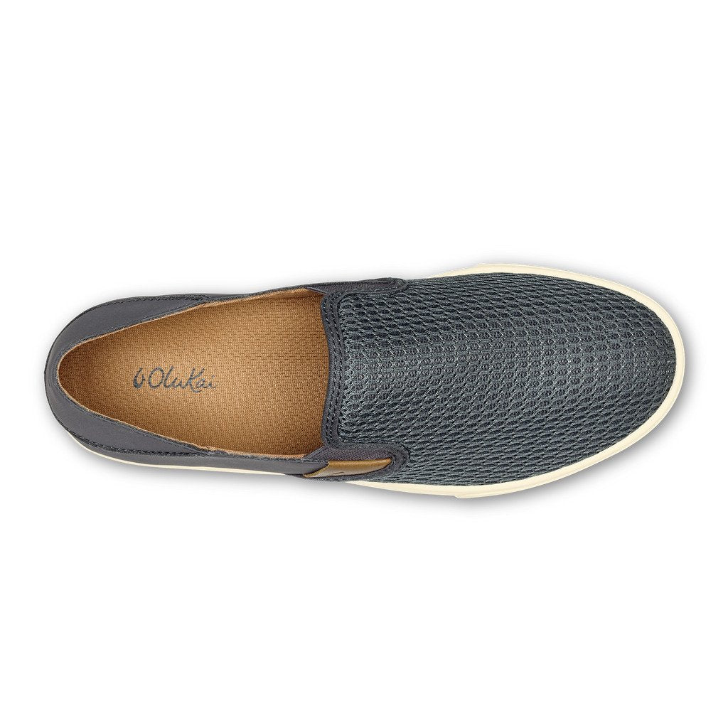 OluKai Womens Pehuea Slip-On Sneaker Pavement/Pavement - 20271-PVPV 10 Pavement / Pavement Image 3