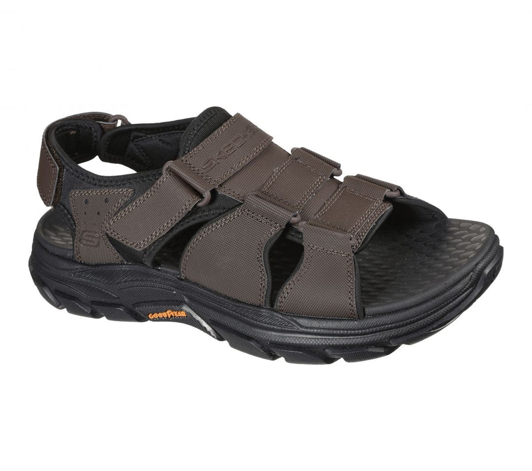 Skechers Mens Relaxed Fit Respected SD - Ridgen Sandal Chocolate - 204352-CHOC CHOCOLATE Image 2