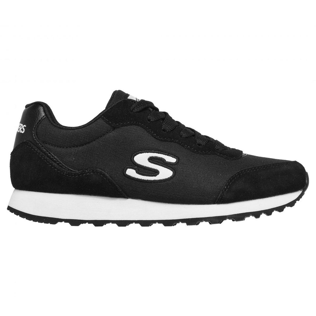 Skechers Womens OG 85 - VibeIn Sneaker Black/White - 155354-BKW BLACK/WHITE Image 1