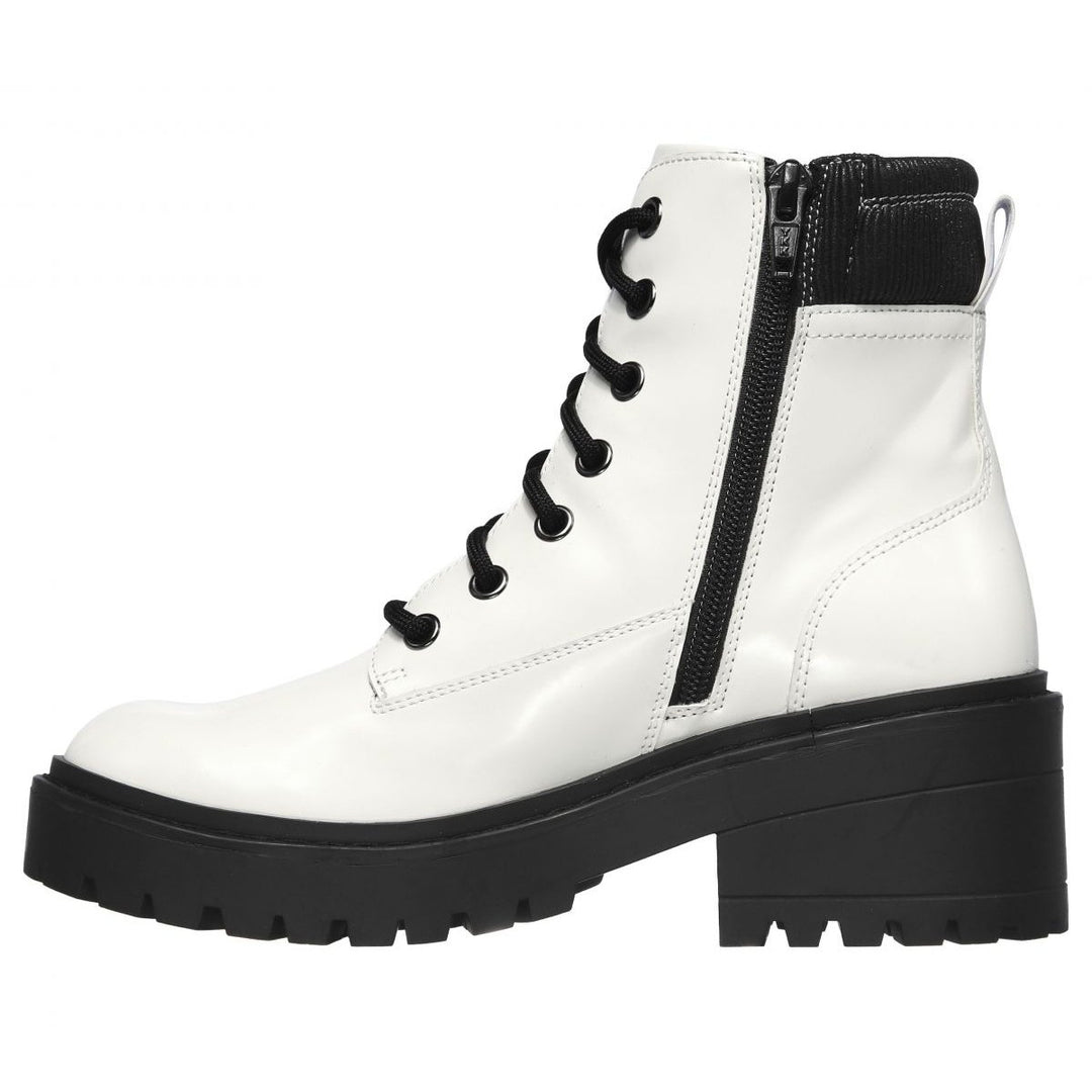 Skechers Womens Teen Spirit - Retro Shine Boot White - 167057-WHT WHITE Image 3