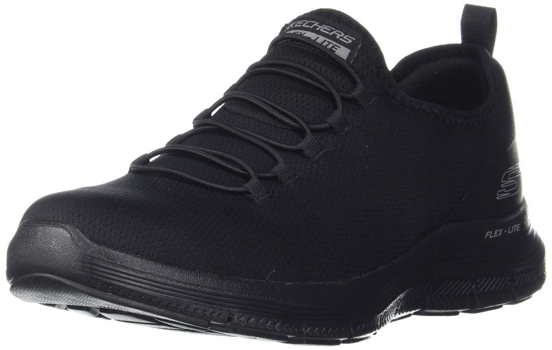 Skechers Mens Flex Advantage 4.0 Contributor Lifestyle Sneakers Shoes BLACK Image 1