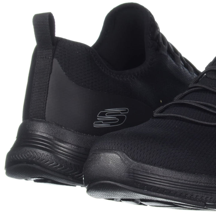 Skechers Mens Flex Advantage 4.0 Contributor Lifestyle Sneakers Shoes BLACK Image 3