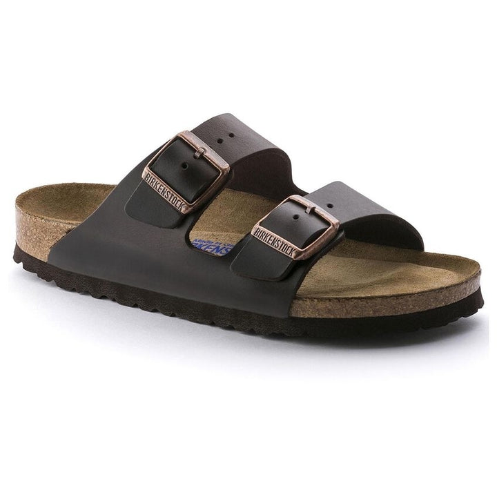 BIRKENSTOCK Arizona Soft Footbed Sandals Brown Amalfi Leather 0552341 0552343 Image 1