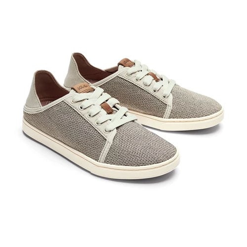 OluKai Womens Pehuea Li Tapa/Tapa Sneaker - 20379-2020 1 TAPA / TAPA Image 2