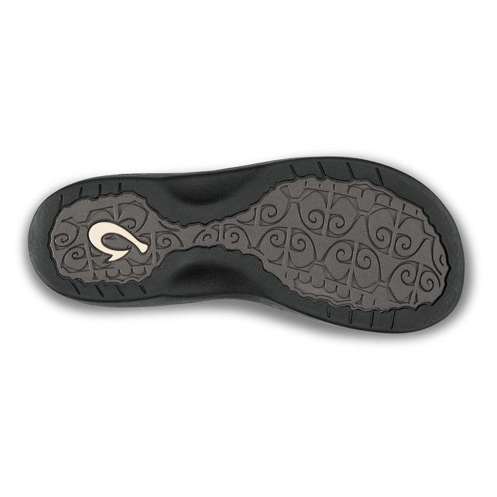 OluKai Womens Ohana Flip White/Black - 20110-4R40 5 WHITE/BLACK Image 3