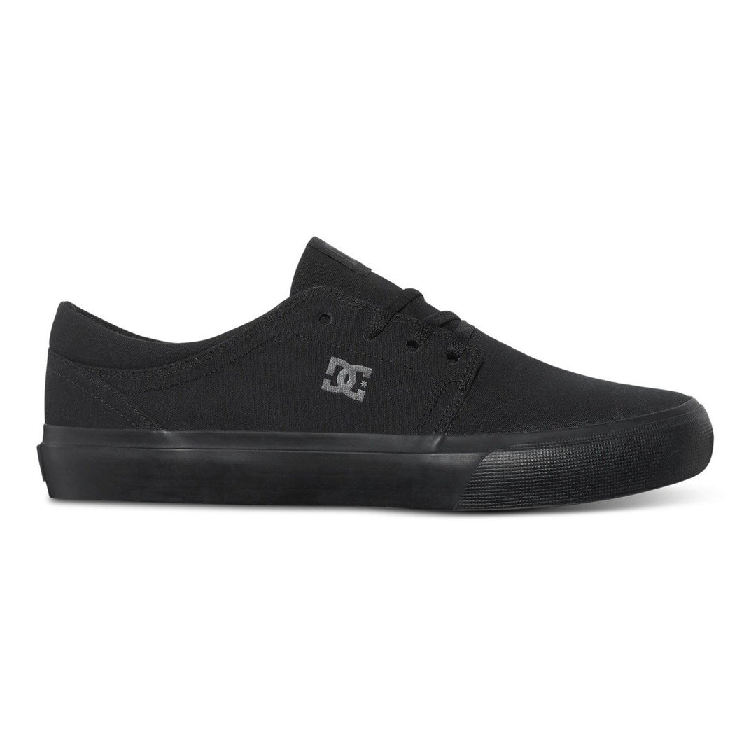 DC Shoes Mens Trase TX Shoes Black/Black/Black - ADYS300656-3BK BLACK/BLACK/BLACK Image 1