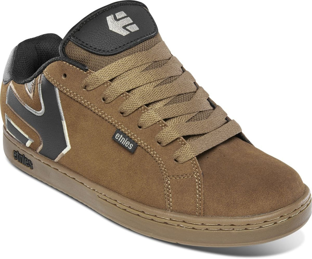 Etnies Mens Fader Skate Shoe Brown/Navy/Gum - 4101000203-234 BROWN/NAVY/GUM Image 2