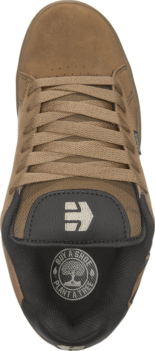 Etnies Mens Fader Skate Shoe Brown/Navy/Gum - 4101000203-234 BROWN/NAVY/GUM Image 3