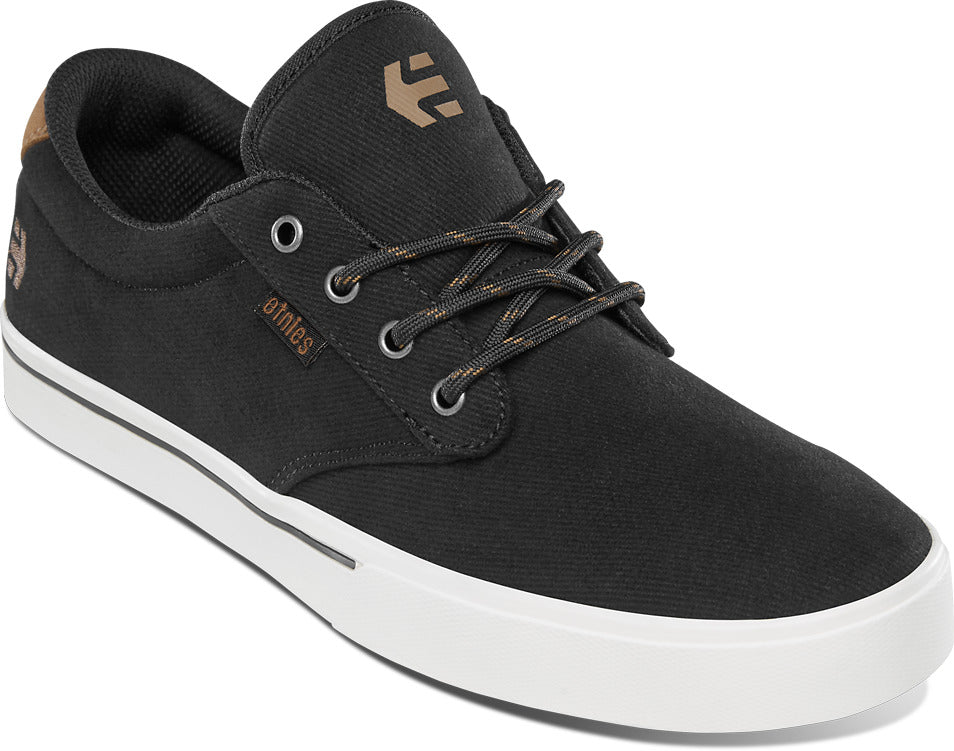 Etnies Mens Jameson 2 Eco Skate Shoe Black/Black/White - 4101000323-552 BLACK/BLACK/WHITE Image 2