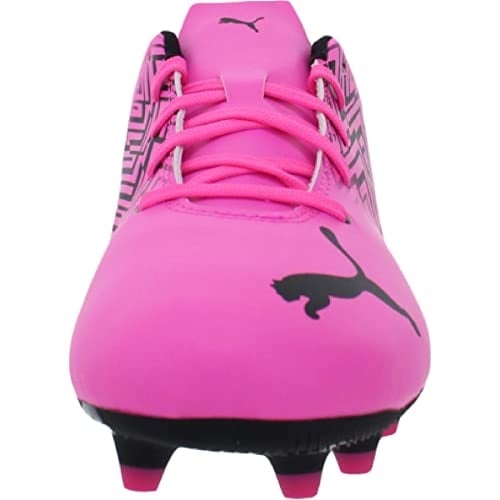 Puma TACTO FG/AG JR 04 Luminous Pink Black Soccer Cleats Size 10631004 Image 1