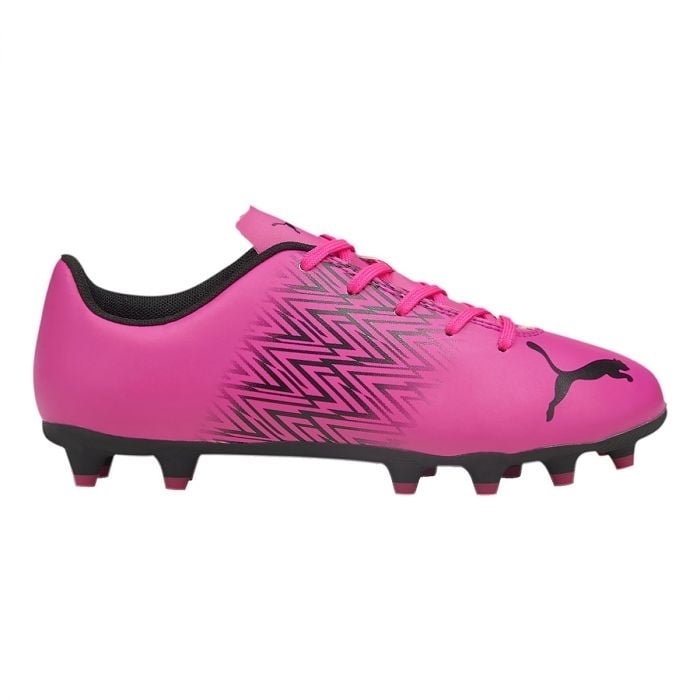 Puma TACTO FG/AG JR 04 Luminous Pink Black Soccer Cleats Size 10631004 Image 2