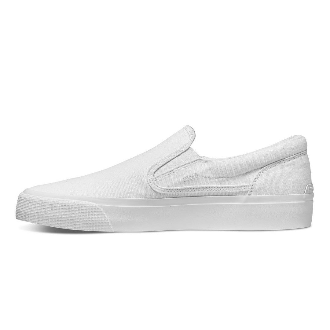 DC Shoes Mens Trase Slip-On Shoes White/White - ADYS300602-WW0 WHITE/WHITE Image 3