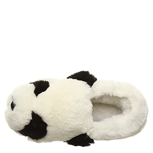 BEARPAW Kids Lil Critters Slippers White Panda Model 2549T-010 Faux faux Image 4