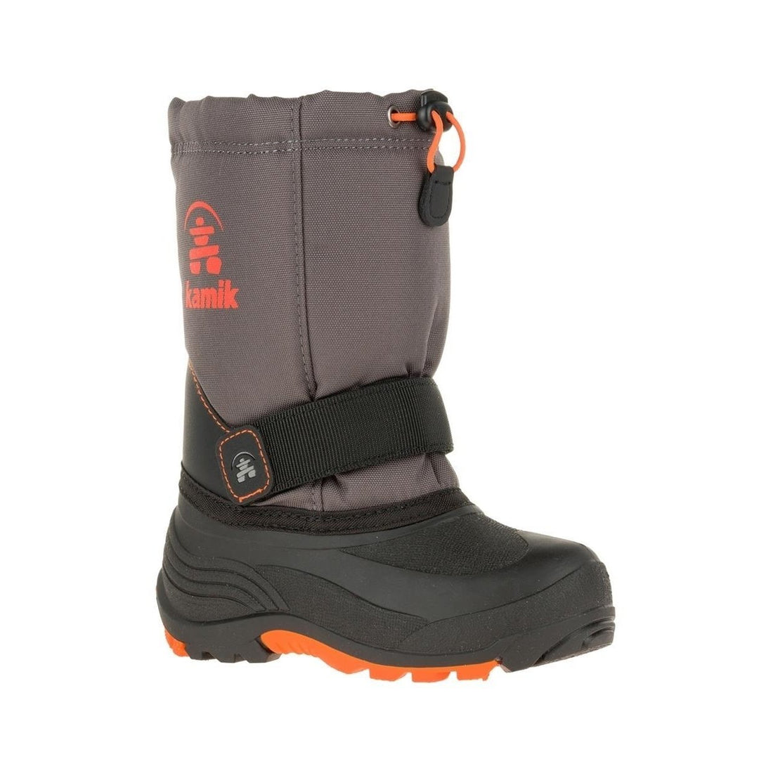 Kamik Kids Rocket Charcoal Flame Waterproof Boots Size [Insert Size] Image 1