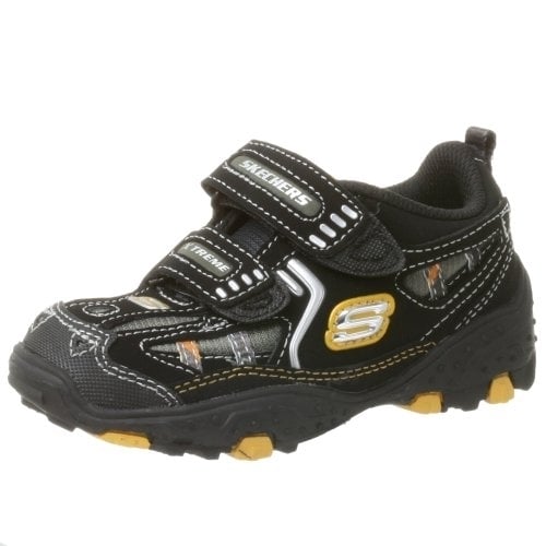 Skechers Toddler Boys Annex - Commando Double Strap Sneaker Black - 91680N/BLK BLACK/VOLT-ANTHRACITE-WHITE Image 1