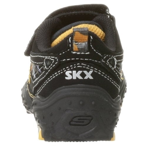 Skechers Toddler Boys Annex - Commando Double Strap Sneaker Black - 91680N/BLK BLACK/VOLT-ANTHRACITE-WHITE Image 2