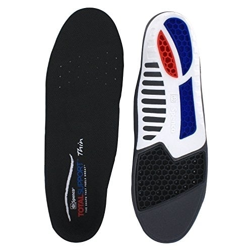 Spenco Total Support Thin Insoles Black Full Length Arch Support Minimalist Shoes Image 2