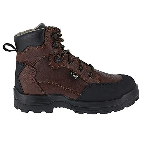 Rockport Works Mens 6" Brown Safety Work Boot RK6642 Composite Toe Met Guard Image 2